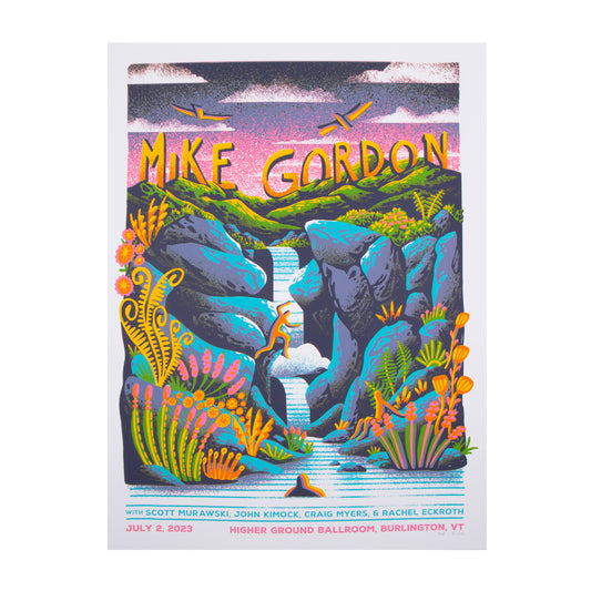 Mike Gordon Summer 23 Burlington Poster