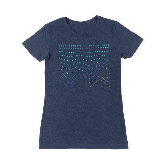 Mike Gordon Women's 2020 Winter Tour Broken Lines Tee