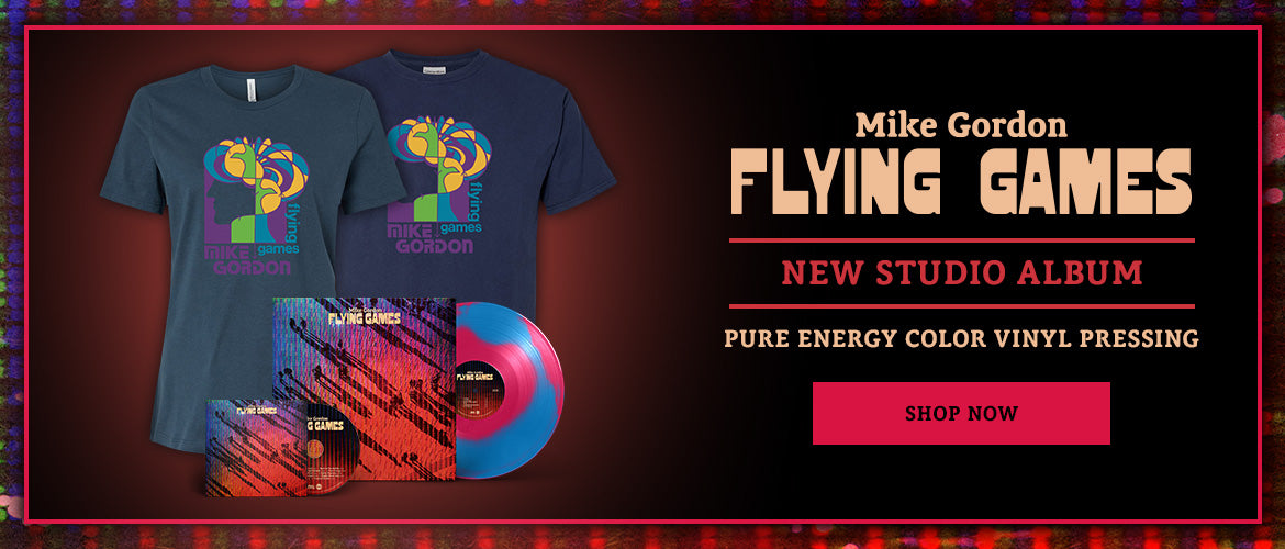 Mike Gordon - Flying Games. New studio album. Pure energy color vinyl pressing. Shop now.